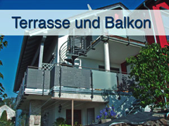 Terrasse und Balkon